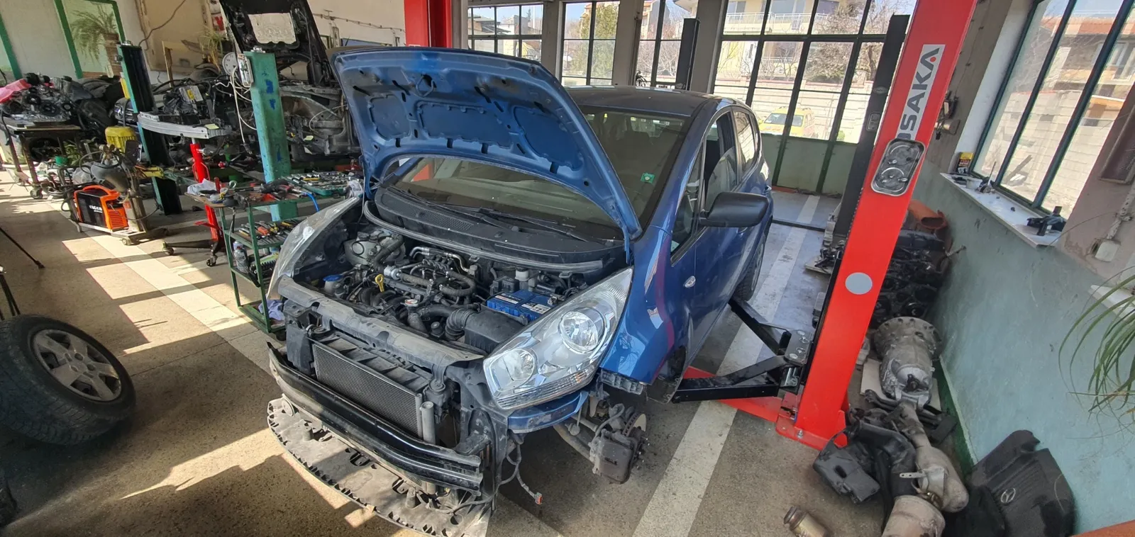 Основен ремонт на двигател – Kia Venga – снимка 1 от сервиза на VIP Cars Варна